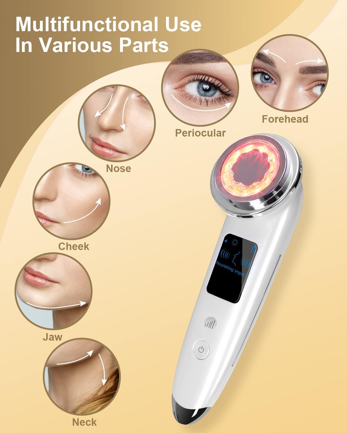 Claréa Anti-Aging Face Massager – Lift, Firm & Glow