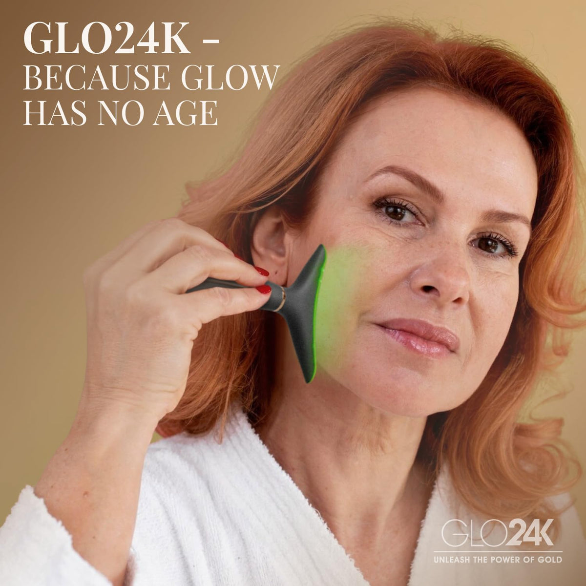 Claréa Red Light Massager Face & Neck Beauty Device – Skin Sculpting, Firming